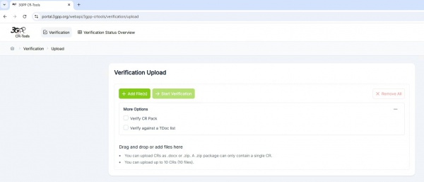 3GPP CR Tool homepage.jpeg